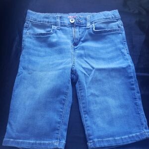 The Childrens Place Girls Blue Denim skimmer Shorts Size 10